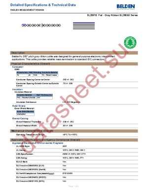 9L26016 008H100 datasheet  